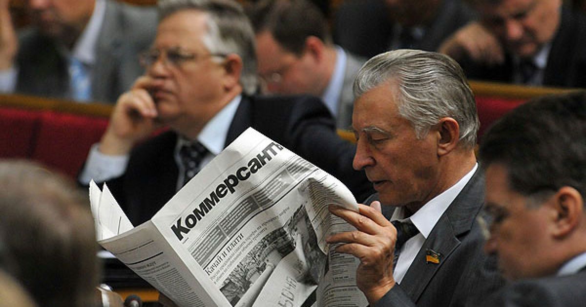 Верховна рада звільнила регіонала Олександра Єфремова з посади голови регламентного комітету і призначила його однопартійця Володимира Макеєнка. / © Офіційний сайт Верховної ради