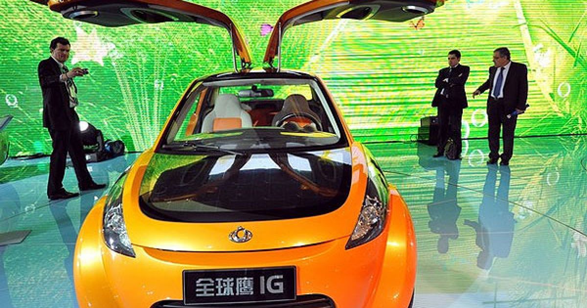 Geely Intelligent на автосалоні у Пекіні.