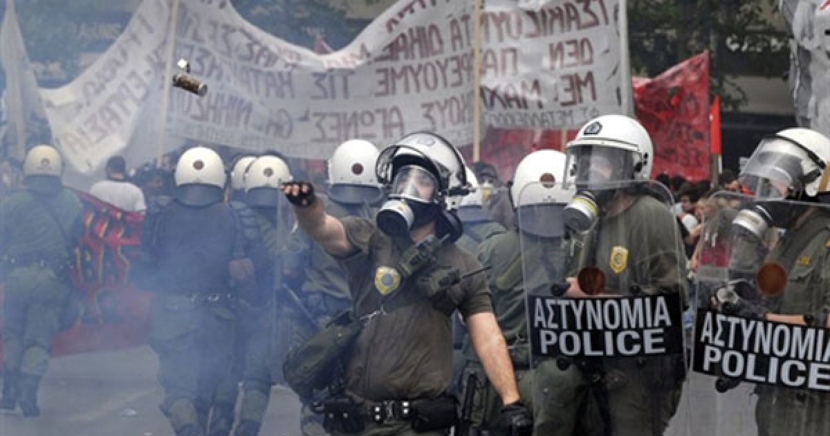 Масові мітинги і заворушення у Греції / © AFP