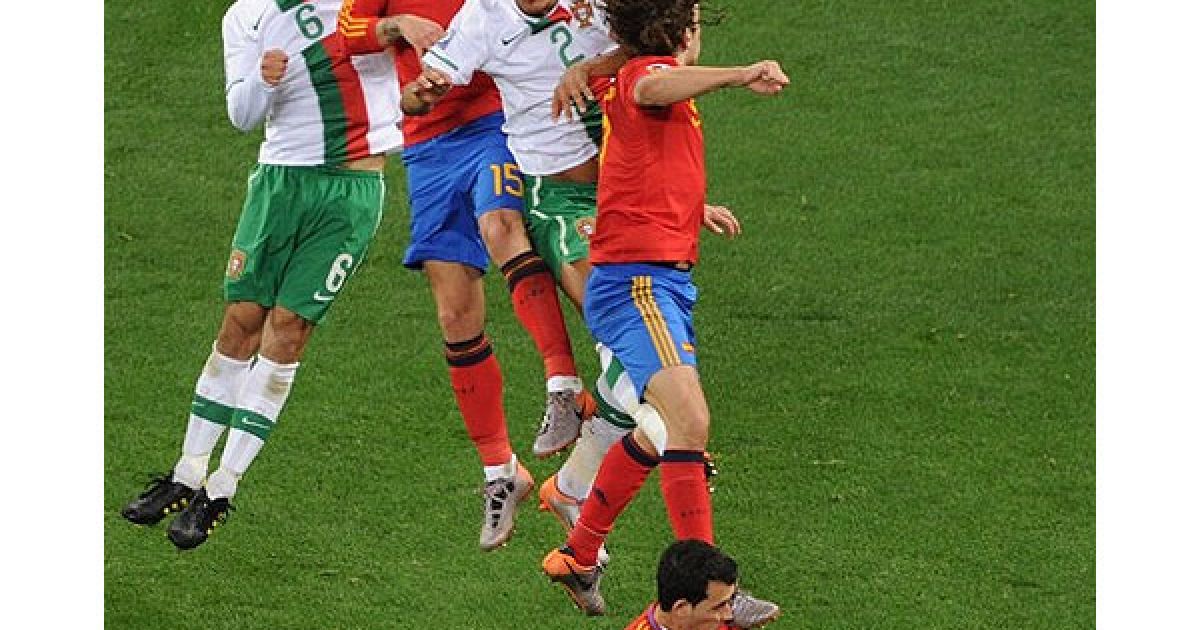 Збірна Іспанії з рахунком 1:0 перемогла Португалію у 1/8 фіналу Чемпіонату світу. / © Getty Images/Fotobank