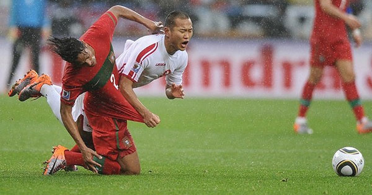 Запекла боротьба за м&rsquo;яч / © daylife.com