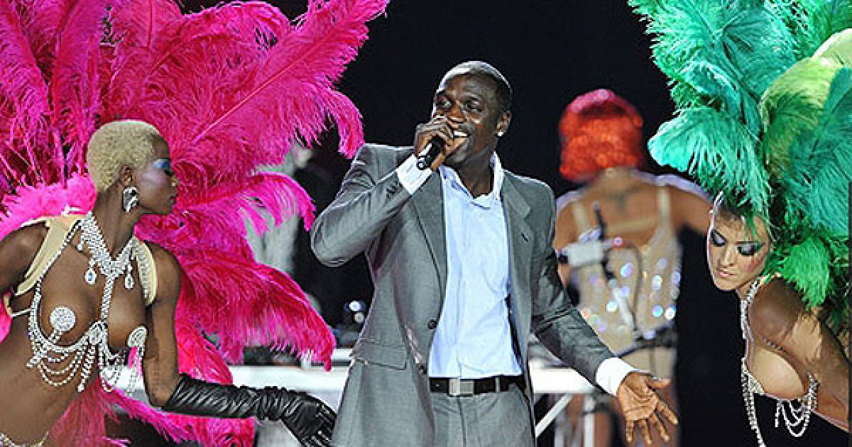 Виступ Akon на церемонії вручення World Music Awards 2010 у Монте-Карло / © Getty Images/Fotobank