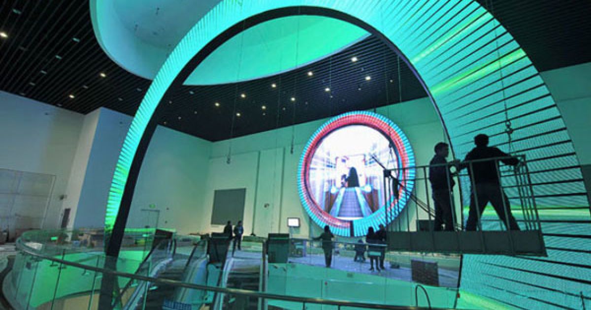 Павільйон китайської залізниці на всесвітній виставці "Expo 2010" / © The Telegraph