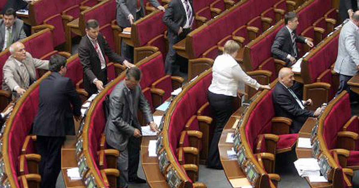 Парламентська фракція НУ&ndash;НС оголосила про перехід в опозицію / © УНІАН