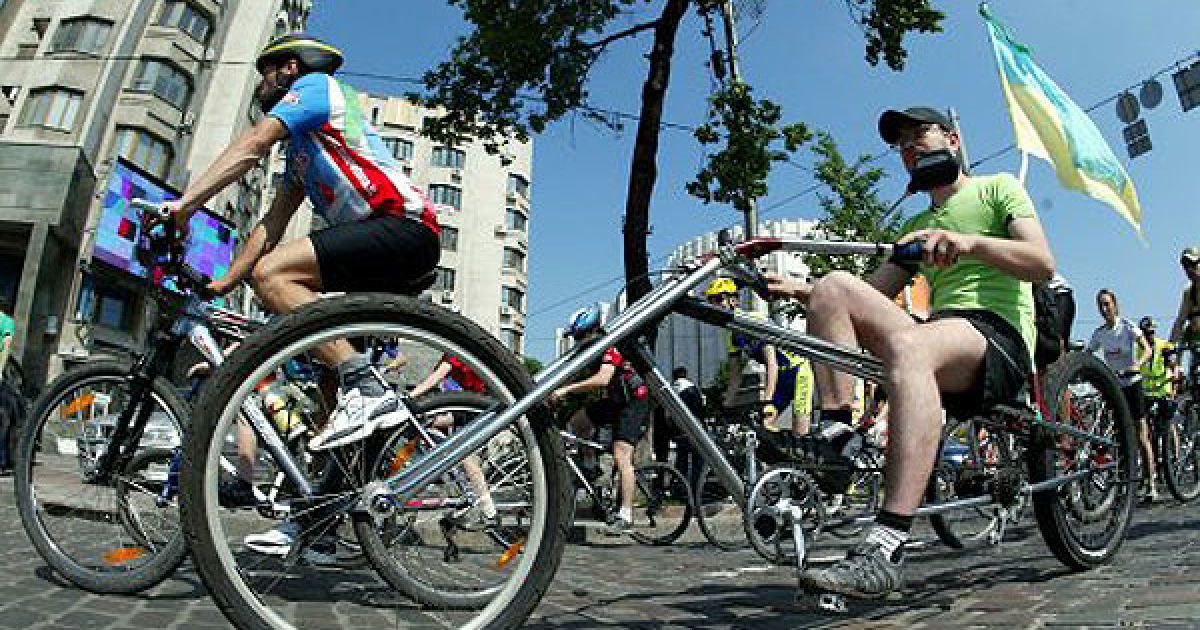 В Україні провели "Велодень-2010" / © УНІАН