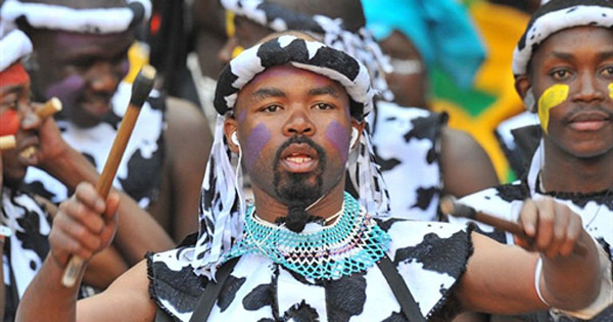 Церемонія відкриття Чемпіонату світу з футболу 2010 у Йоганнесбурзі. / © AFP