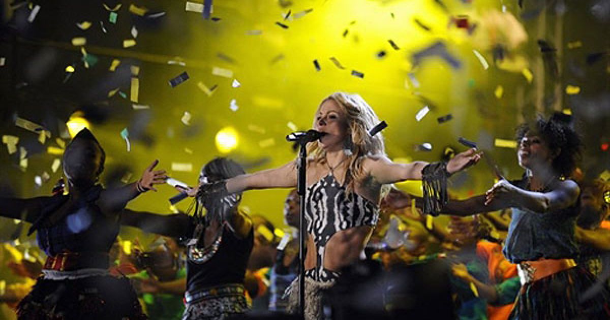 Шакіра виступить на церемонії відкриття Чемпіонату світу 2010 у Йоганнесбурзі