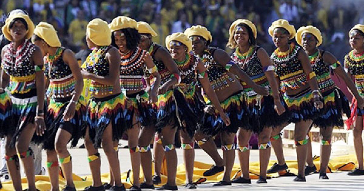 Церемонія відкриття Чемпіонату світу з футболу 2010 у Йоганнесбурзі. / © AFP