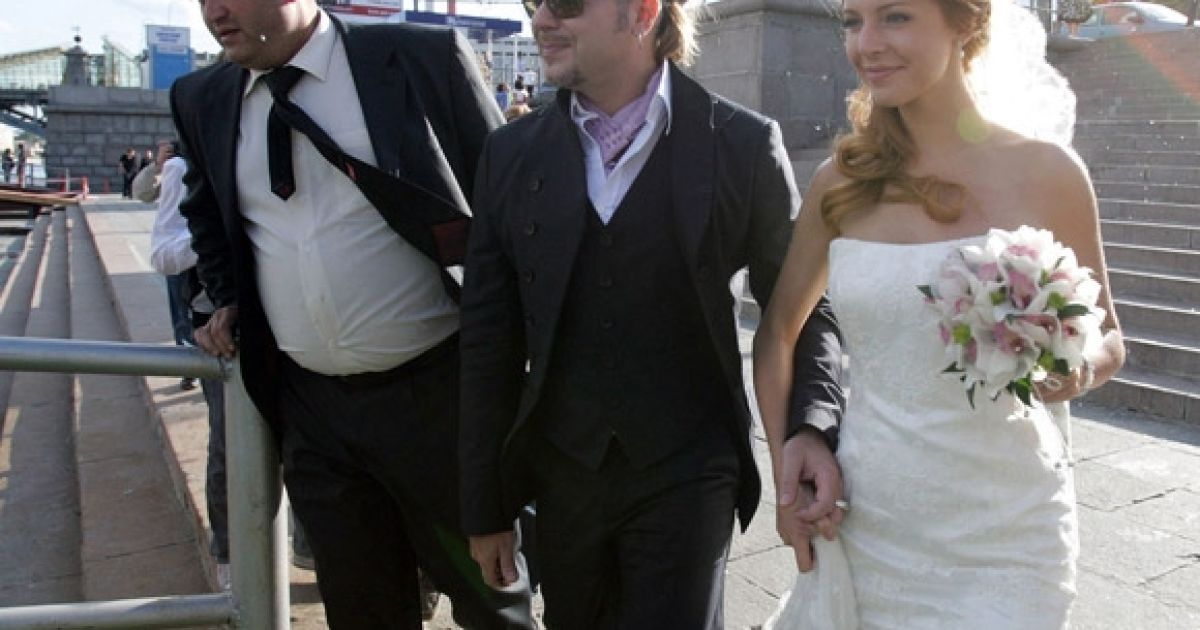 Подольська та Пресняков відсвяткували весілля на кораблі / © LifeShowbiz