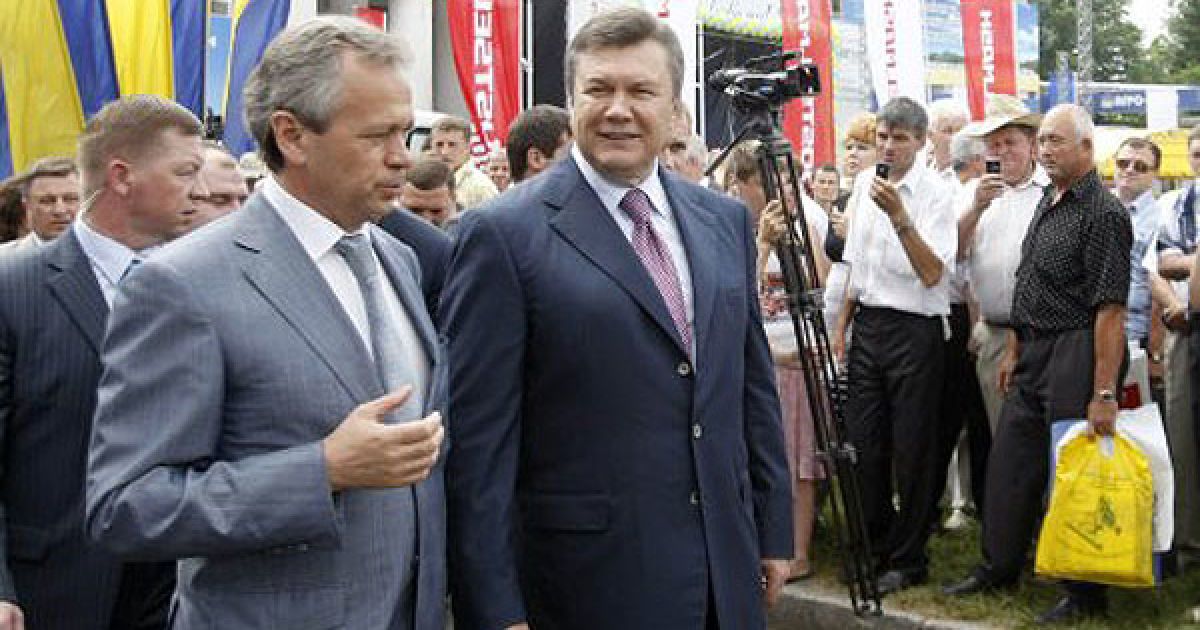 Президент України Віктор Янукович і міністр аграрної політики України Микола Присяжнюк / © УНІАН