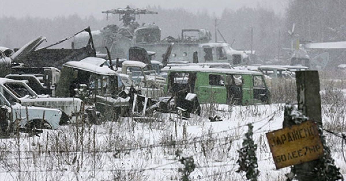 У 1986 році все населення чорнобильської зони було евакуйоване: 27 квітня - місто Прип’ять, 2 і 3 травня - 10-км зона, 4-7 травня - 30-км зона. / © AFP