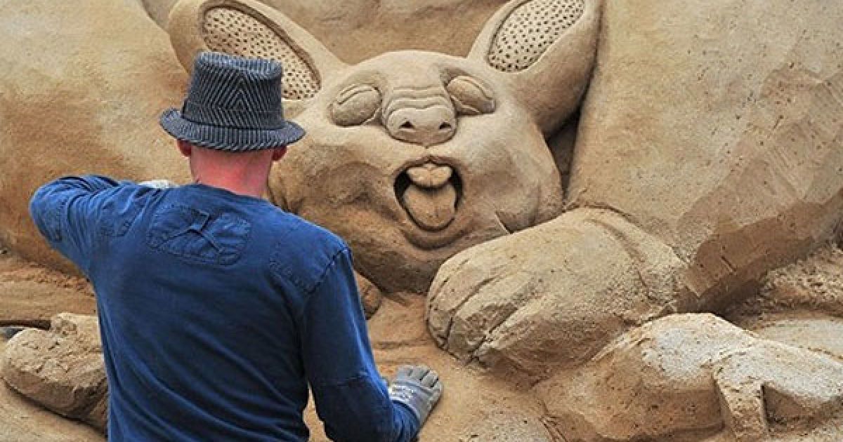 У Берліні розпочався один з найбільших міжнародних фестивалів піщаної скульптури Sandsation.