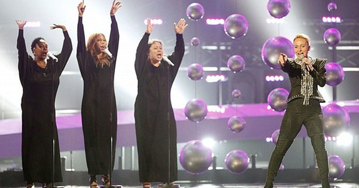 Юліана Паша (Албанія) з піснею "It's All About You" / © daylife.com