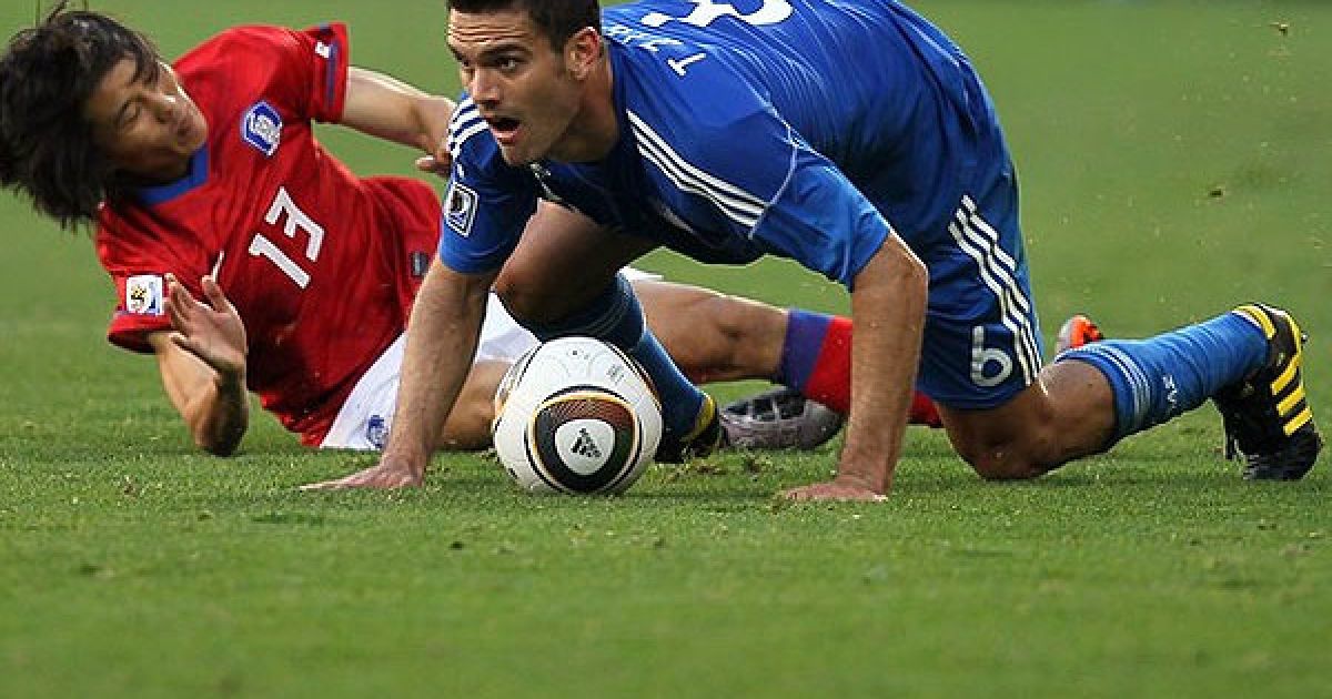 Південна Корея перемогла Грецію з рахунком 2:0. / © AFP