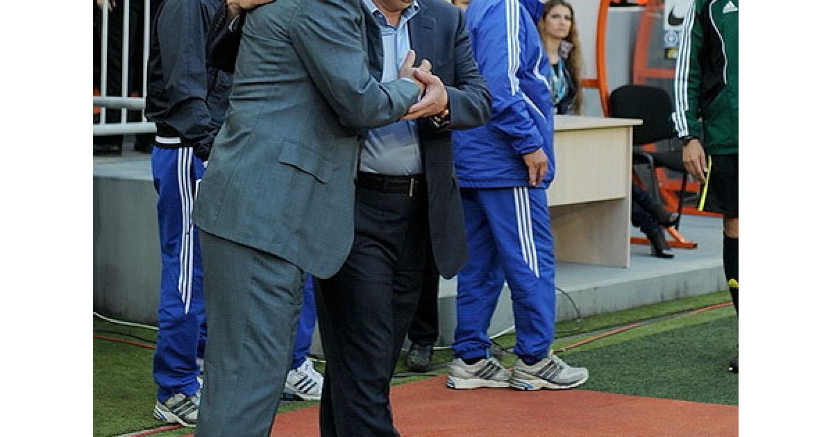 Тренери "Динамо" і "Шахтаря" Валерій Газзаєв і Мірча Луческу / © ФК "Шахтар"