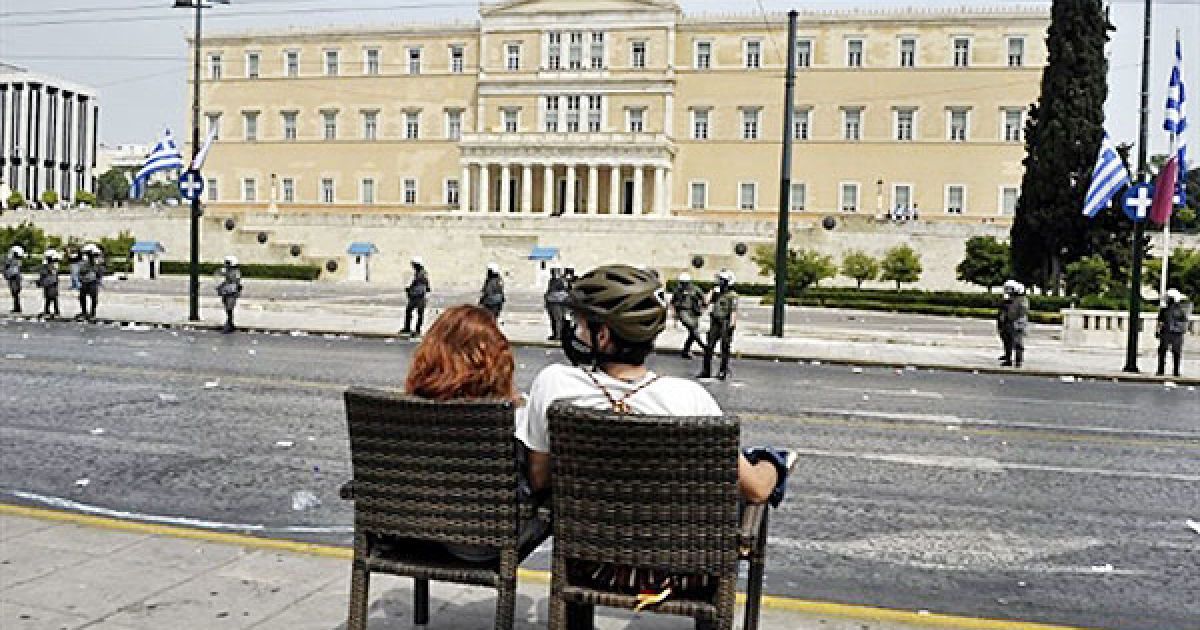 Масові мітинги і заворушення у Греції / © AFP