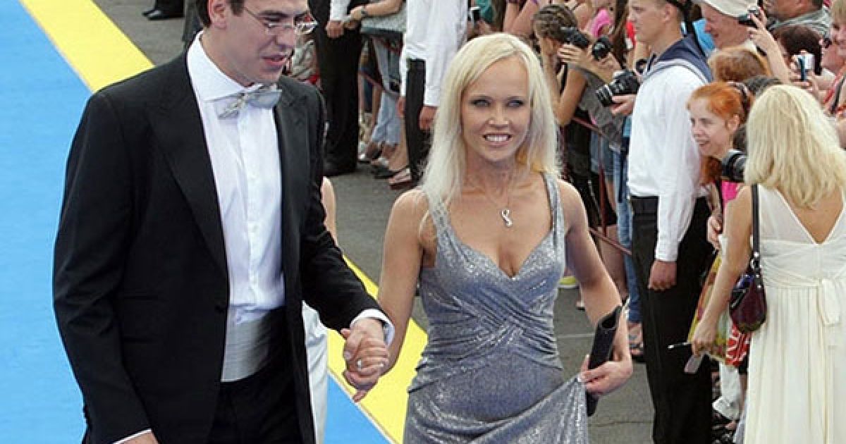 Дмитро Дюжев приїхав на кінофестиваль з дружиною Тетяною