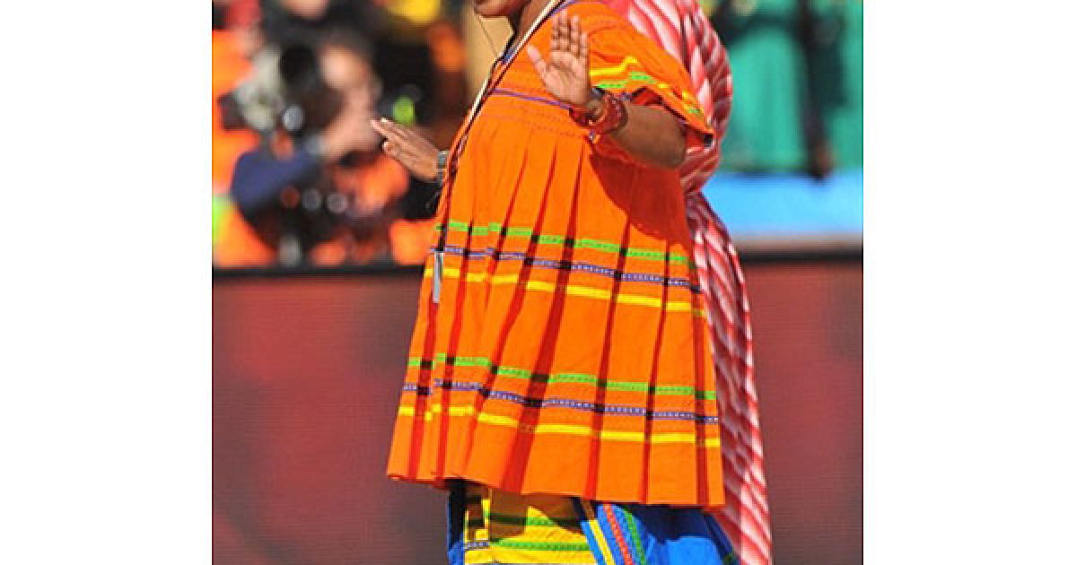 Церемонія відкриття Чемпіонату світу з футболу 2010 у Йоганнесбурзі. / © AFP