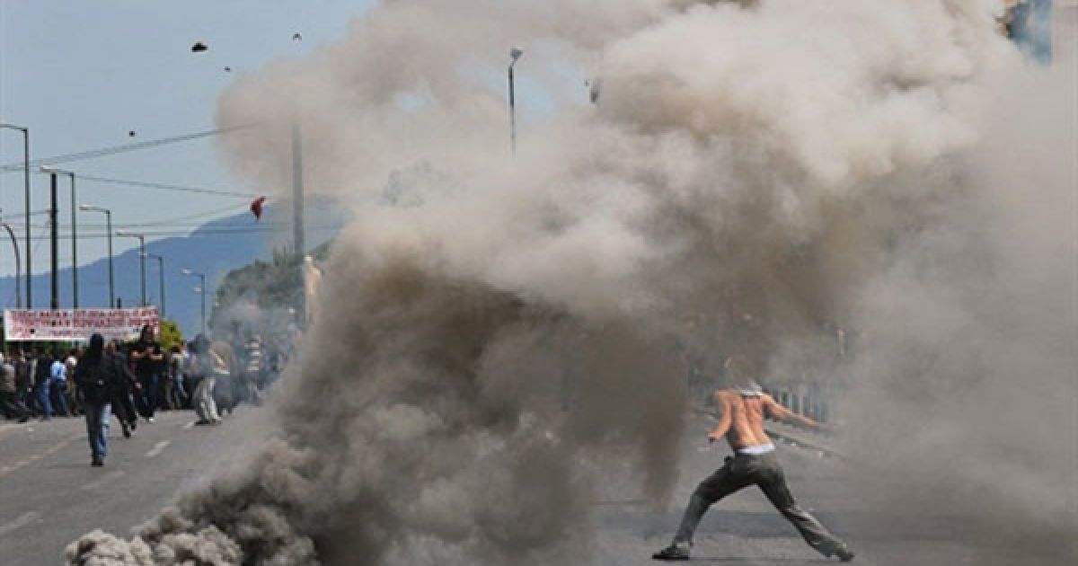 Масові мітинги і заворушення у Греції / © AFP