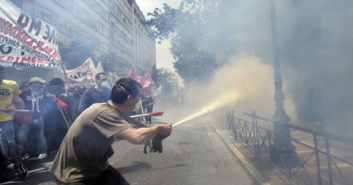 Масові мітинги і заворушення у Греції / © AFP