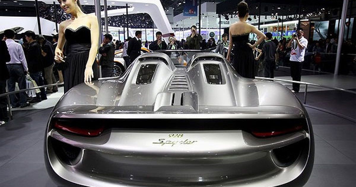 Презентація концепт-кара Porsche 918 Spyder / © Getty Images/Fotobank