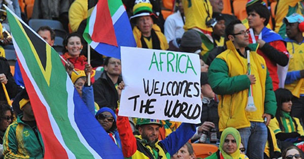 Церемонія відкриття Чемпіонату світу з футболу 2010 у Йоганнесбурзі. / © AFP