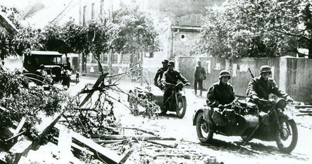 Війська фашистської Німеччини увішли на територію СРСР, 22 червня 1941 року, Литовська РСР.