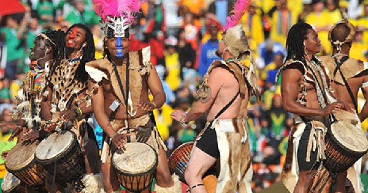 Церемонія відкриття Чемпіонату світу з футболу 2010 у Йоганнесбурзі. / © AFP