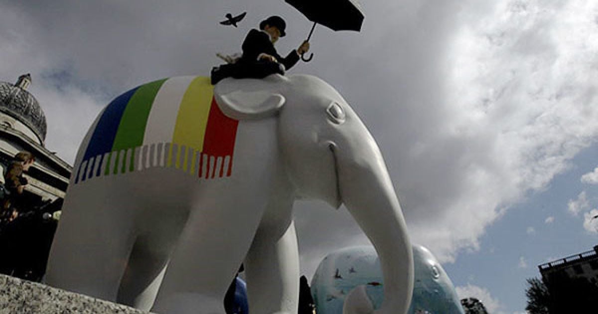 Очікується, що парад слонів у Лондоні відвідають до 25 мільйонів глядачів. / © Getty Images/Fotobank