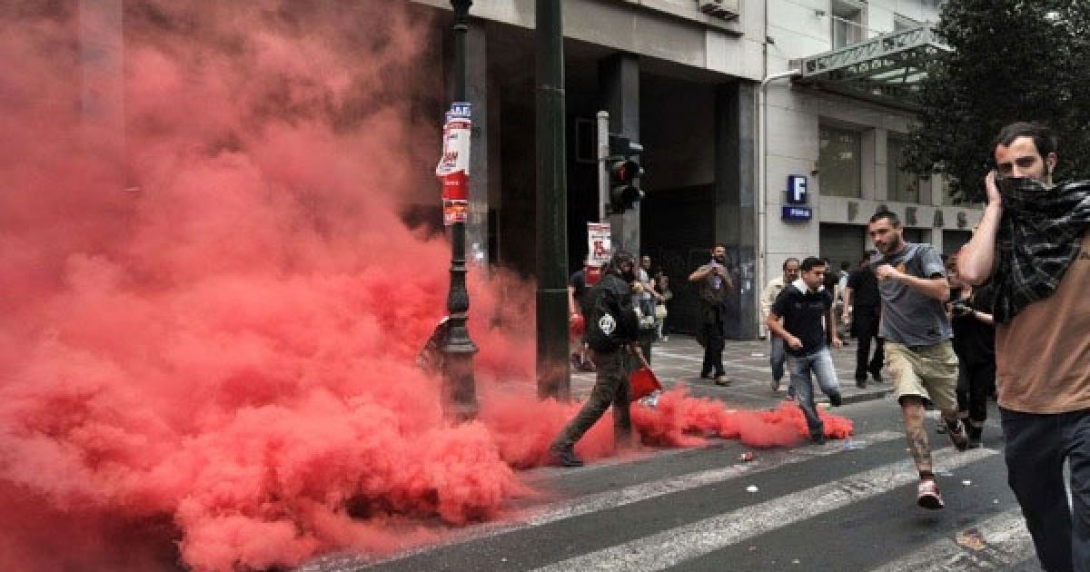 Масові мітинги і заворушення у Греції / © AFP