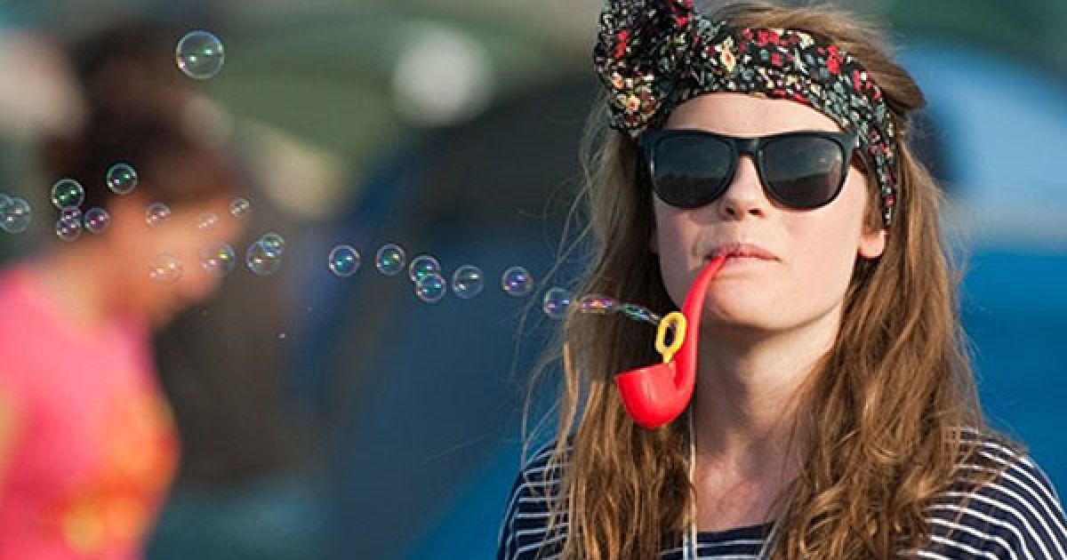 Музичний фестиваль у Гластонбері є однією з наймасштабніших у світі музчиною подією, що проходить простонеба. / © AFP