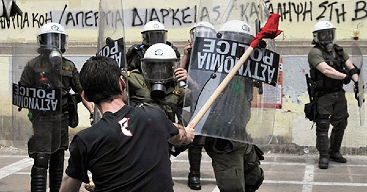 Масові мітинги і заворушення у Греції / © AFP