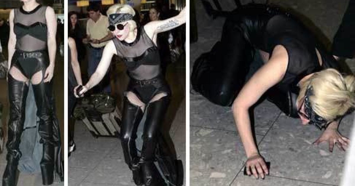 Lady GaGa впала