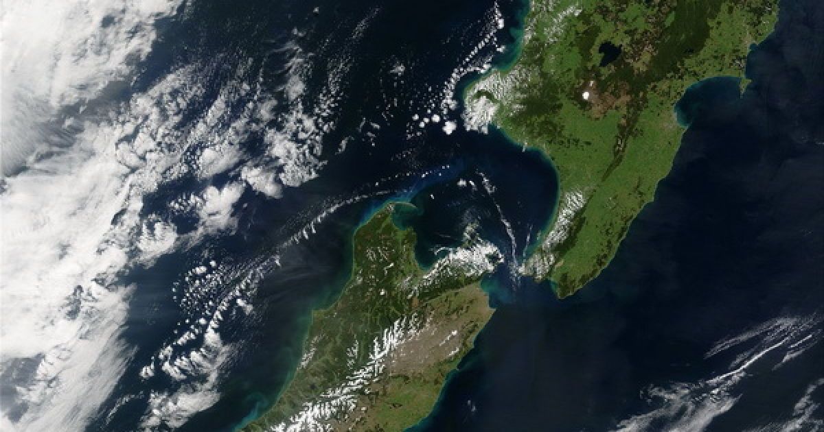 Супутникове фото країни (Фото: veimages.gsfc.nasa.gov)