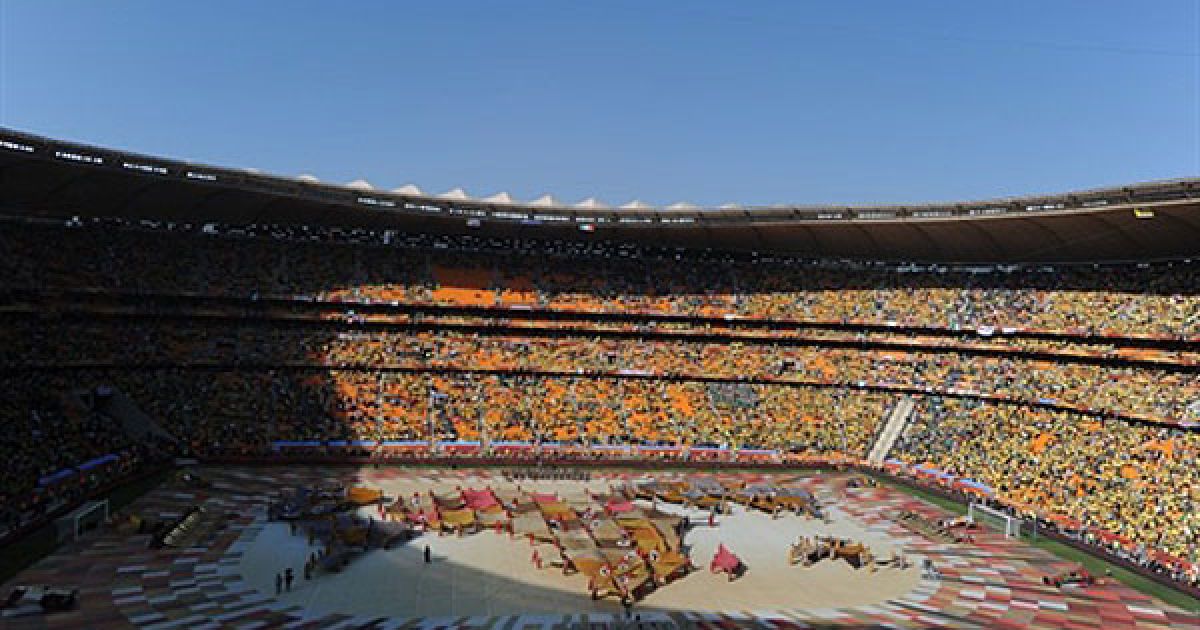 Церемонія відкриття Чемпіонату світу з футболу 2010 у Йоганнесбурзі. / © AFP