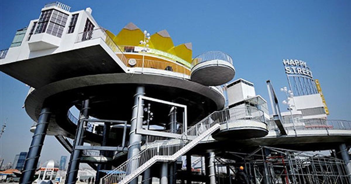 Павільйон Голландії на "Expo 2010" / © AFP