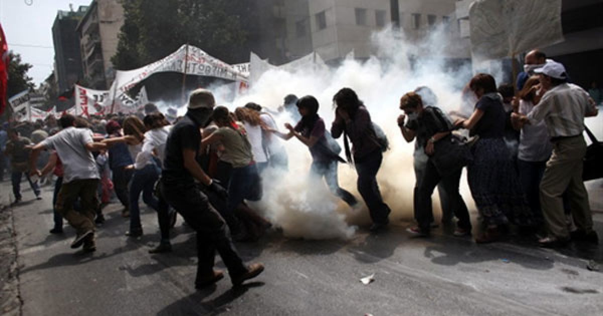 Масові мітинги і заворушення у Греції / © AFP