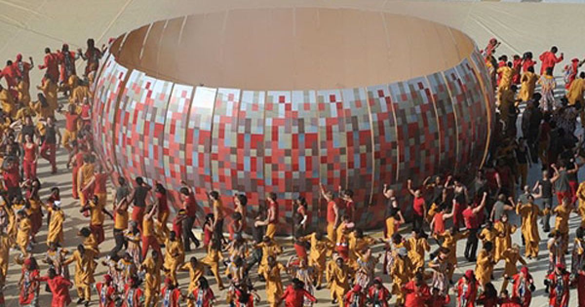 Церемонія відкриття Чемпіонату світу з футболу 2010 у Йоганнесбурзі. / © AFP