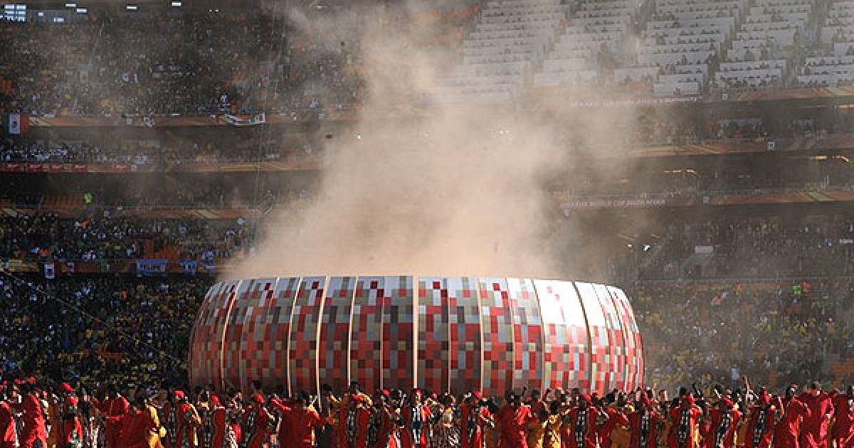 Церемонія відкриття Чемпіонату світу з футболу 2010 у Йоганнесбурзі. / © AFP