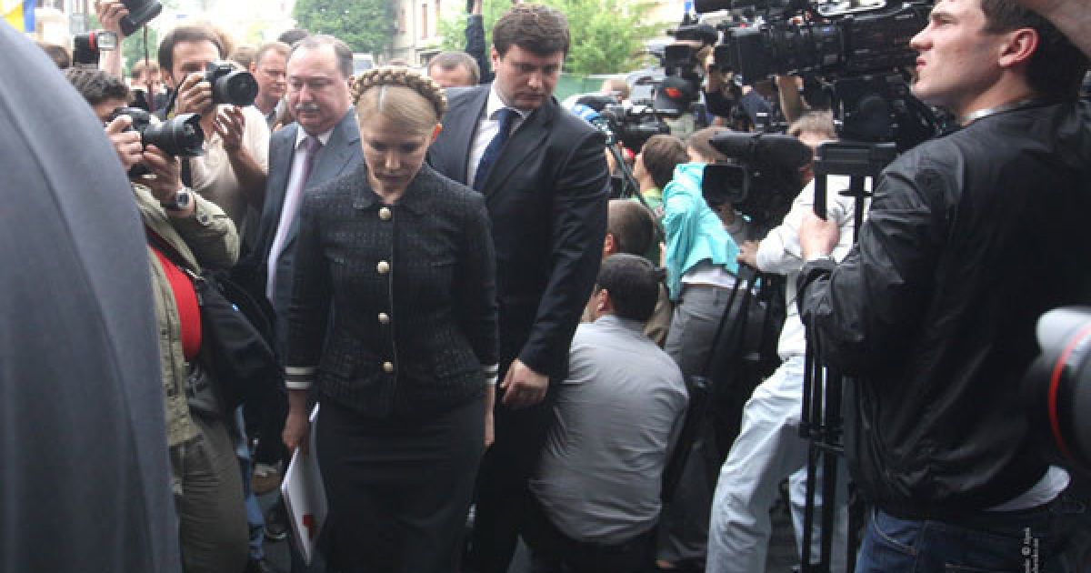 За прогнозом екс-прем'єра, її можуть ув'язнити протягом трьох-чотирьох місяців. / © Прес-служба БЮТ