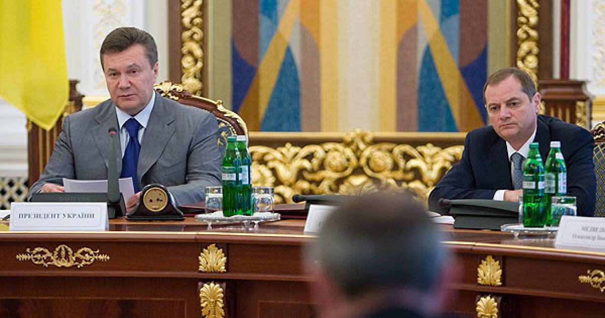 Президент Віктор Янукович провів нараду із керівниками державних органів з питань протидії злочинності та посилення боротьби з наркоманією / © President.gov.ua