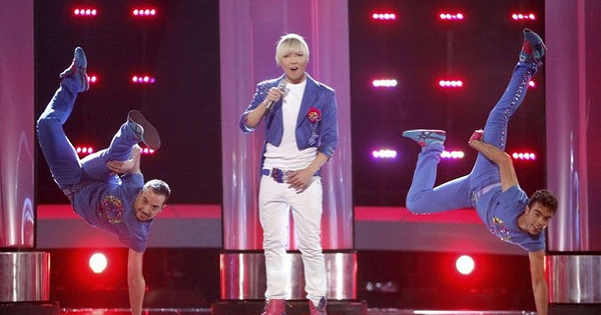 Мілан Станкович (Сербія) з піснею "Ovo Je Balkan" / © Getty Images/Fotobank