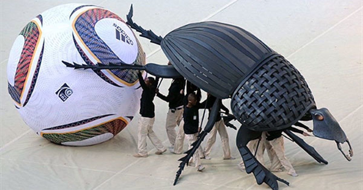 Церемонія відкриття Чемпіонату світу з футболу 2010 у Йоганнесбурзі. / © AFP