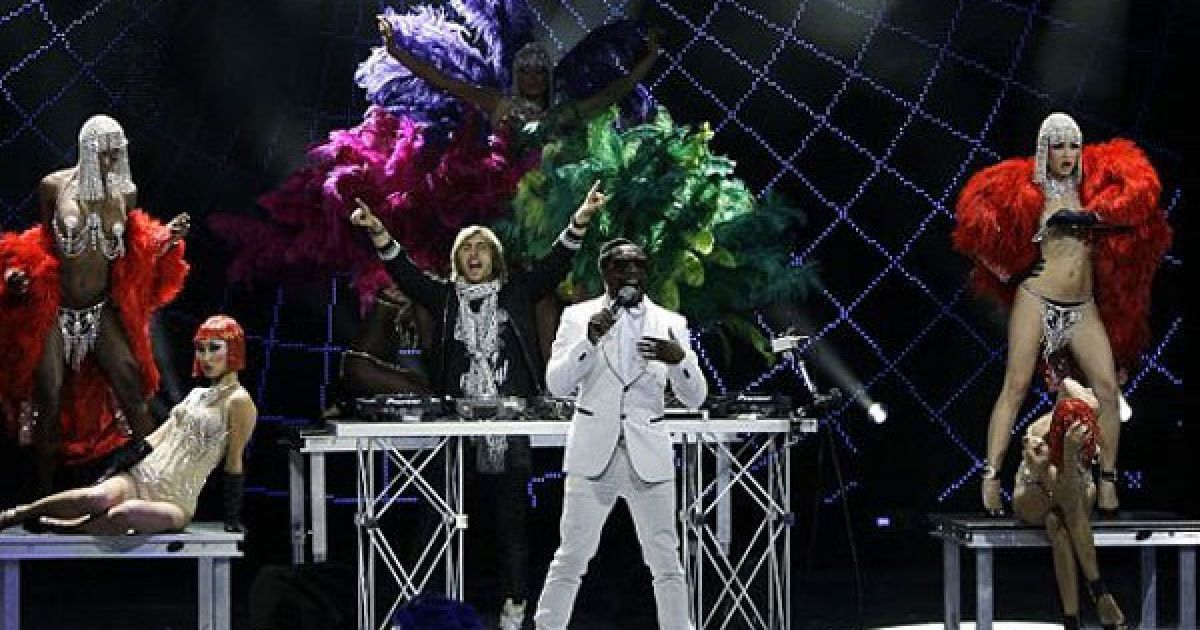 Will I Am з груту "Black Eyed Peas" виступив разом із Девідом Гетта / © Getty Images/Fotobank