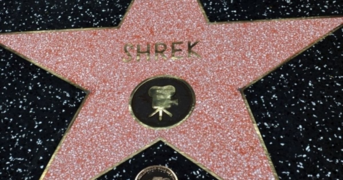 На Алеї слави Голлівуду відкрили зірку Шреку / © AFP