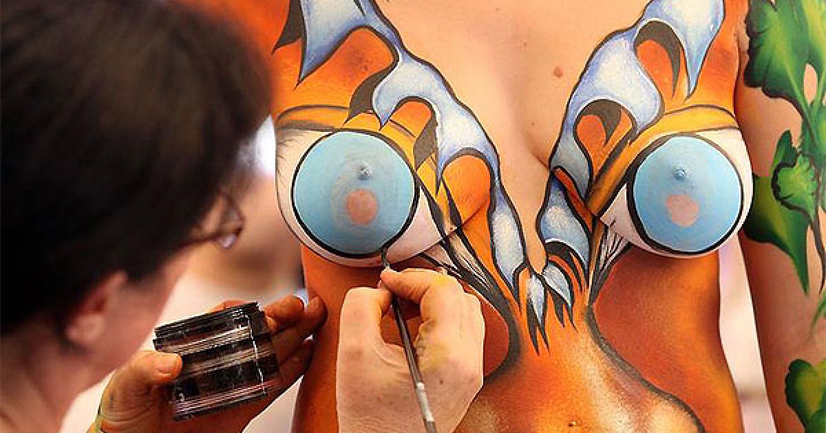 На фестивалі "Australian Body Art Carnivale 2010 зібрались найкращі майстри боді-арту в Австралії. / © Getty Images/Fotobank