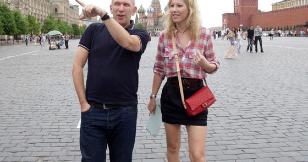 Ксенія Собчак та Жан-Поль Готьє / © LifeShowbiz