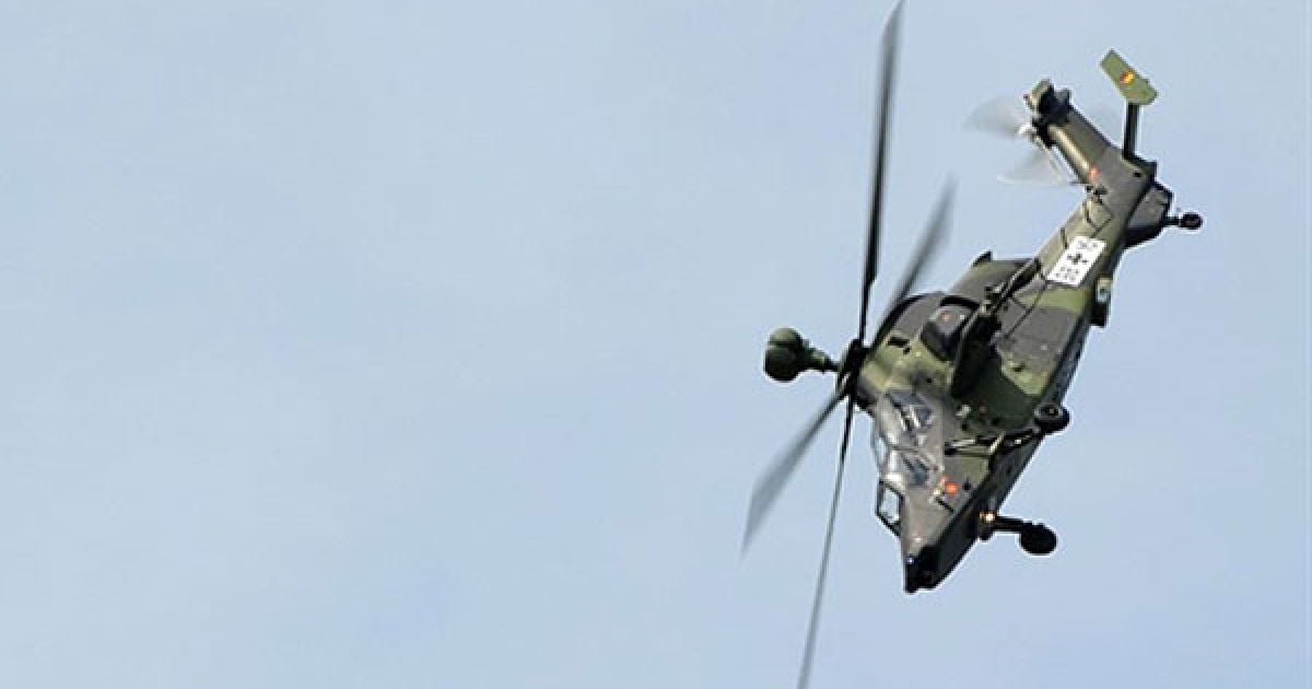 Військовий гелікоптер Eurocopter Tiger UHT / © AFP