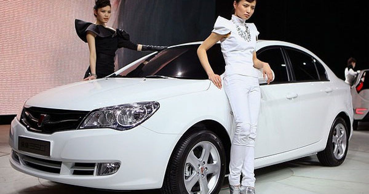 Китайський автомобіль Roewe 350 / © Getty Images/Fotobank