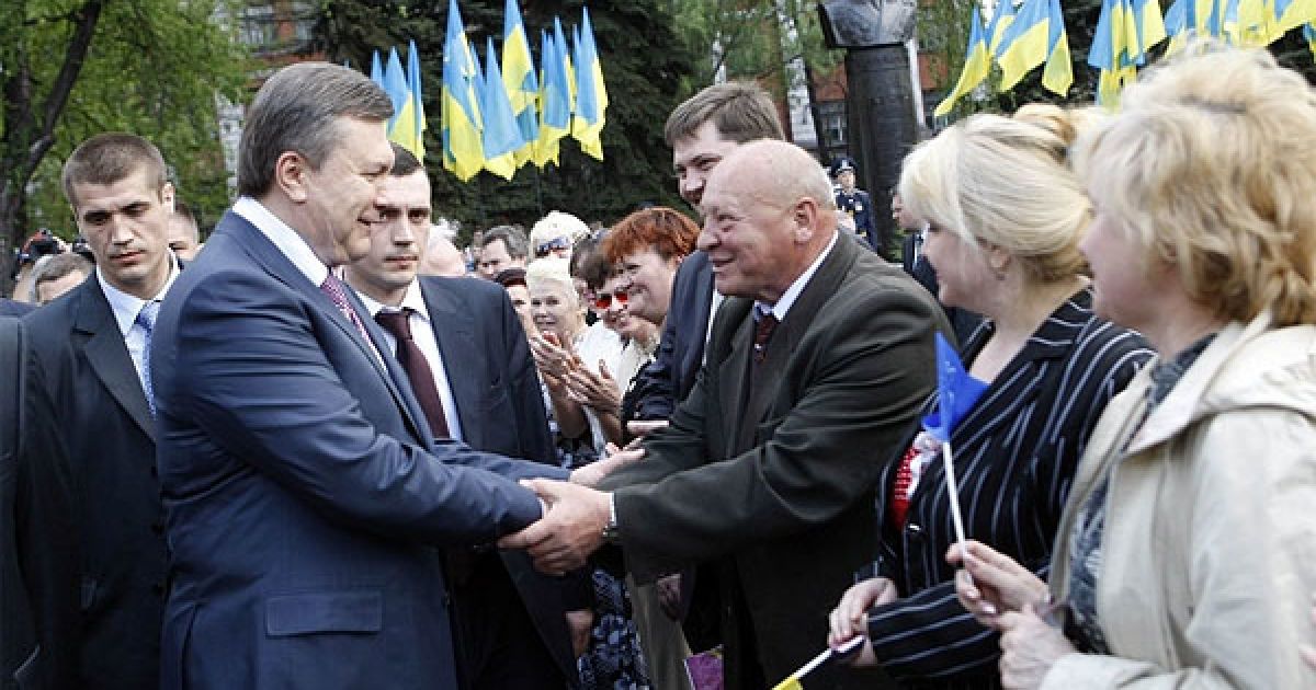 Президент провів у Горлівці зустріч із ветеранами Великої Вітчизняної війни / © President.gov.ua